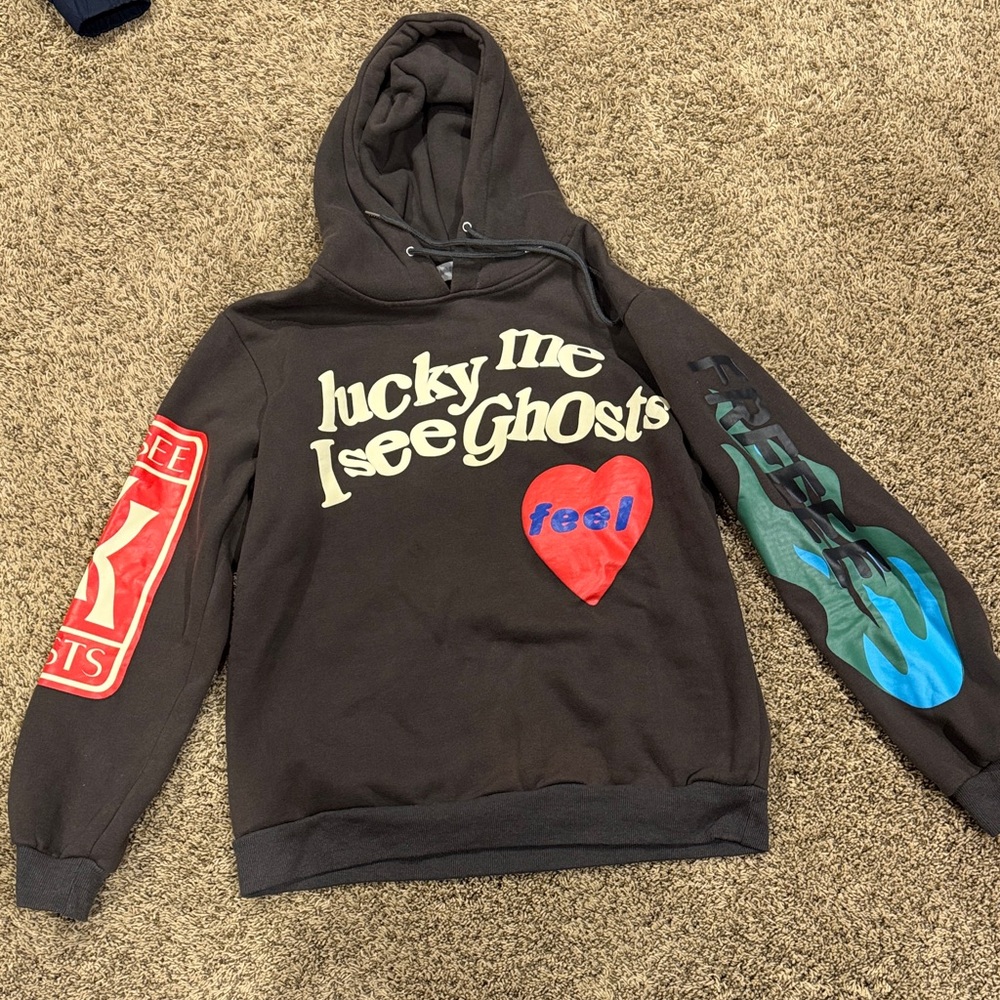 Graphic Hoodie with Bold Text
